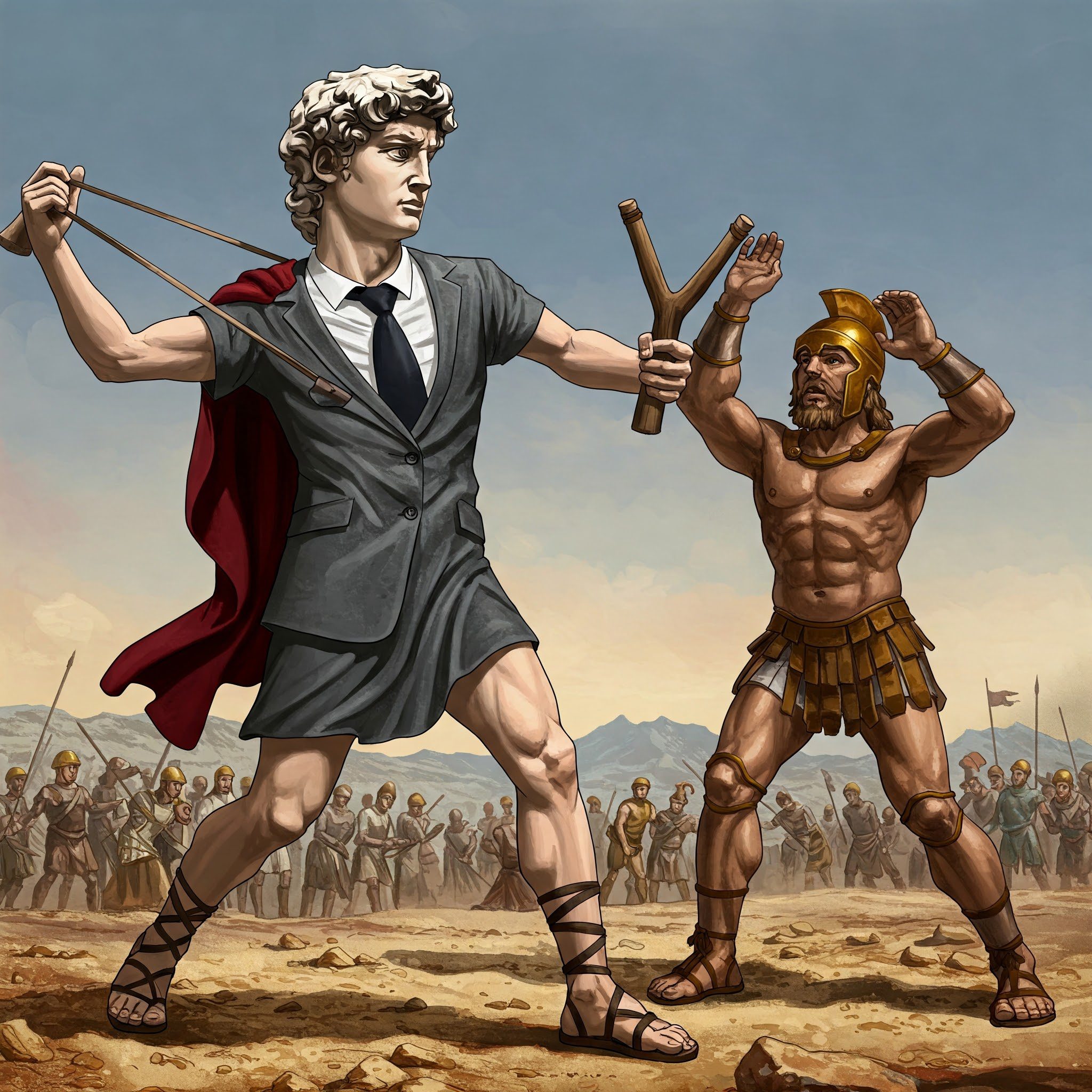 David vs Goliath – What’s your superpower?
